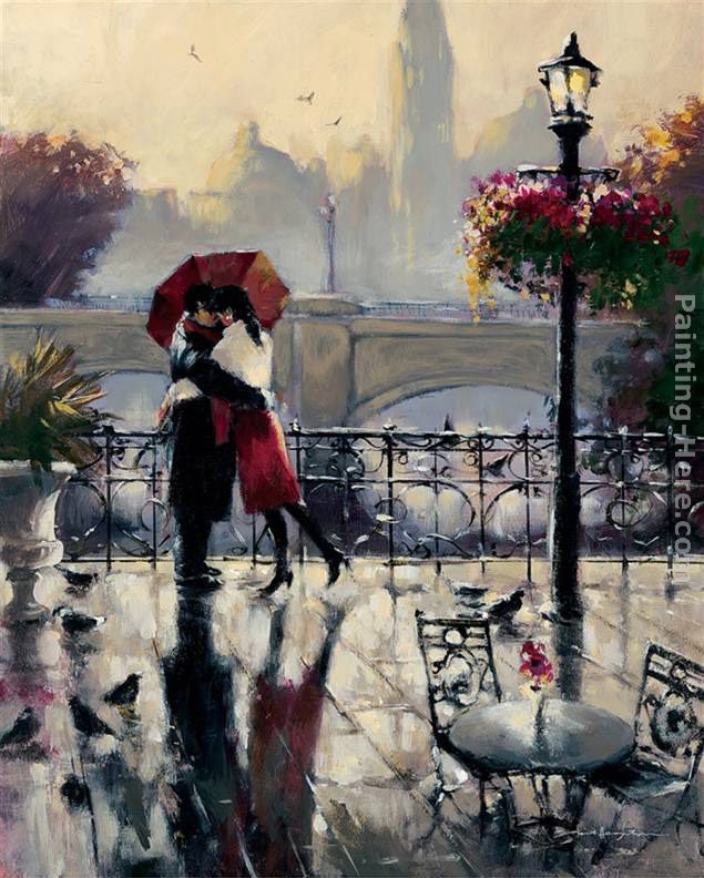 Romantic Embrace painting - Brent Heighton Romantic Embrace art painting